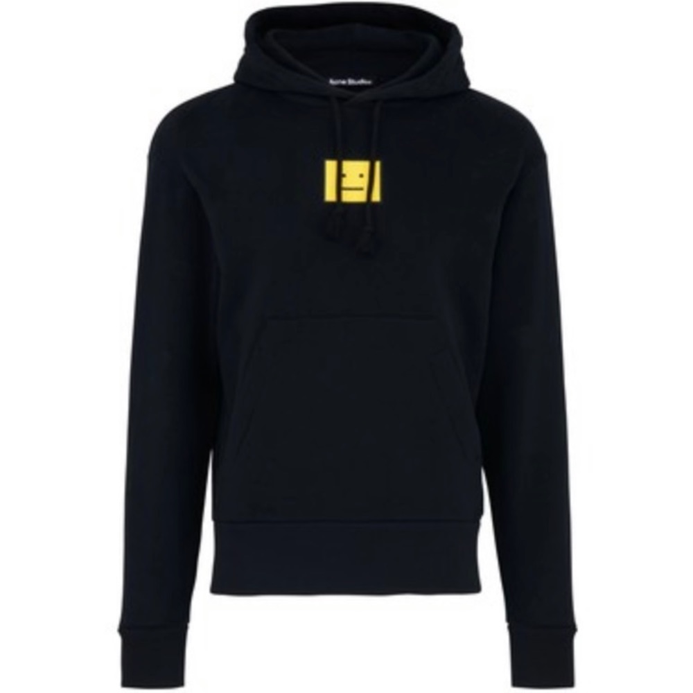 Acne Black Fennis Hoodie
